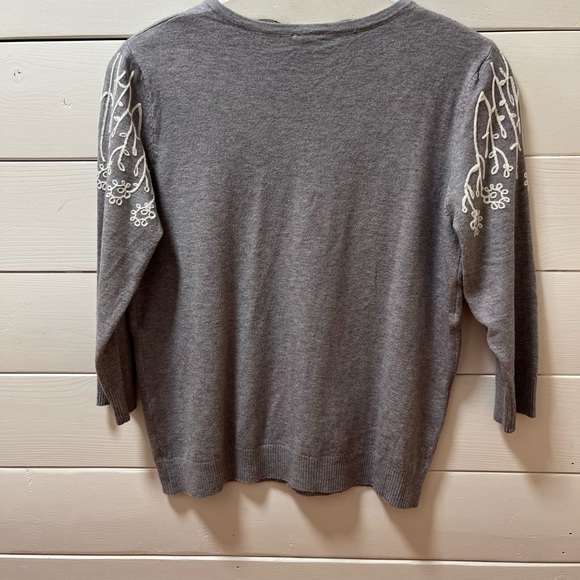 RAIN & ROSE Embroidered Cardigan - Size S - Picture 4 of 7